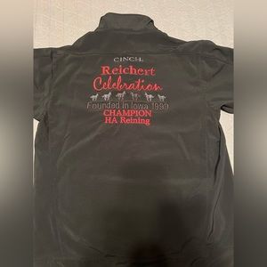 Cinch® Mens Black Solid Bonded Jacket Reichert Celebration HA Reigning Champion